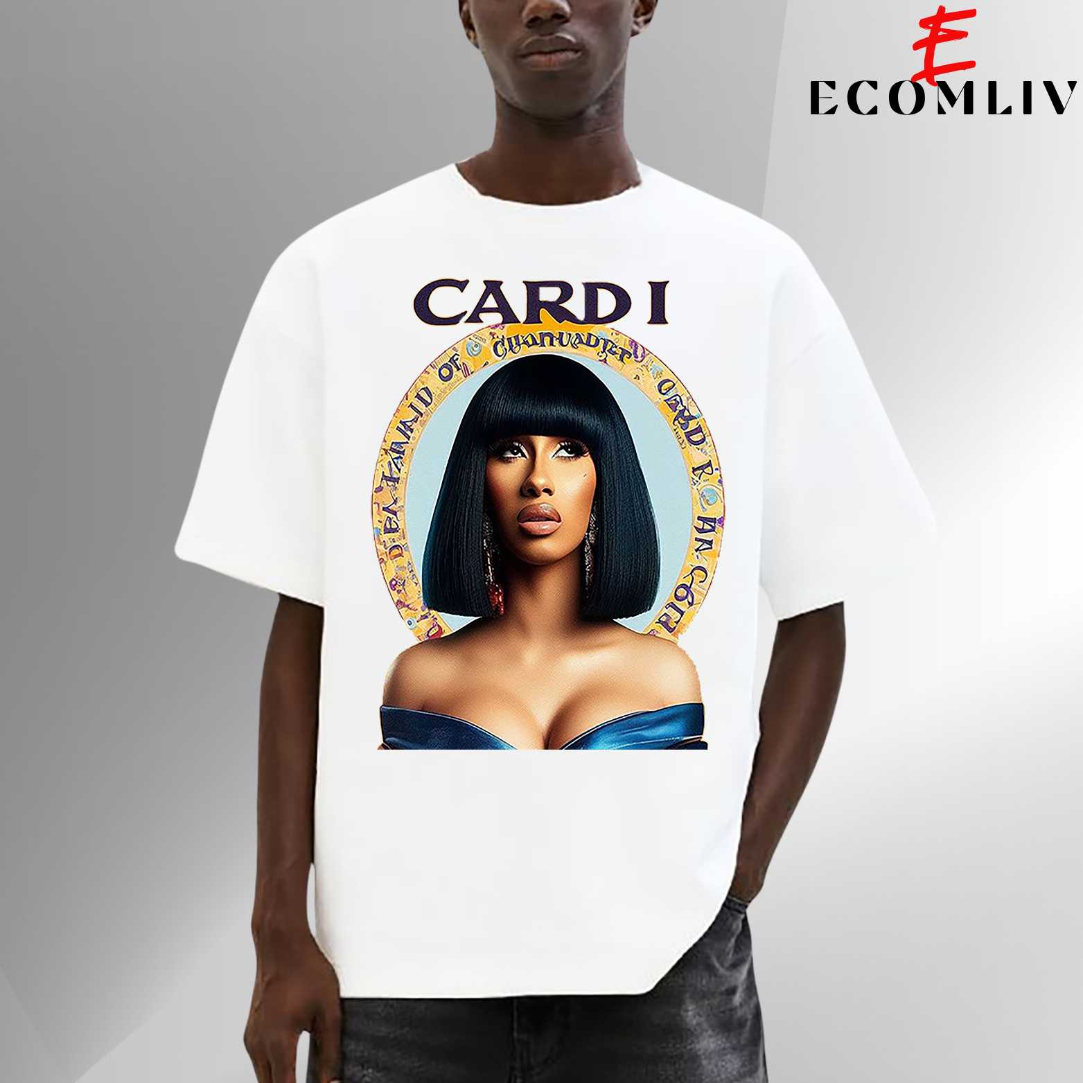 Cardi B Invasion Of Privacy T-Shirt, Album Rap Tee, Unisex Streetwear Shirt